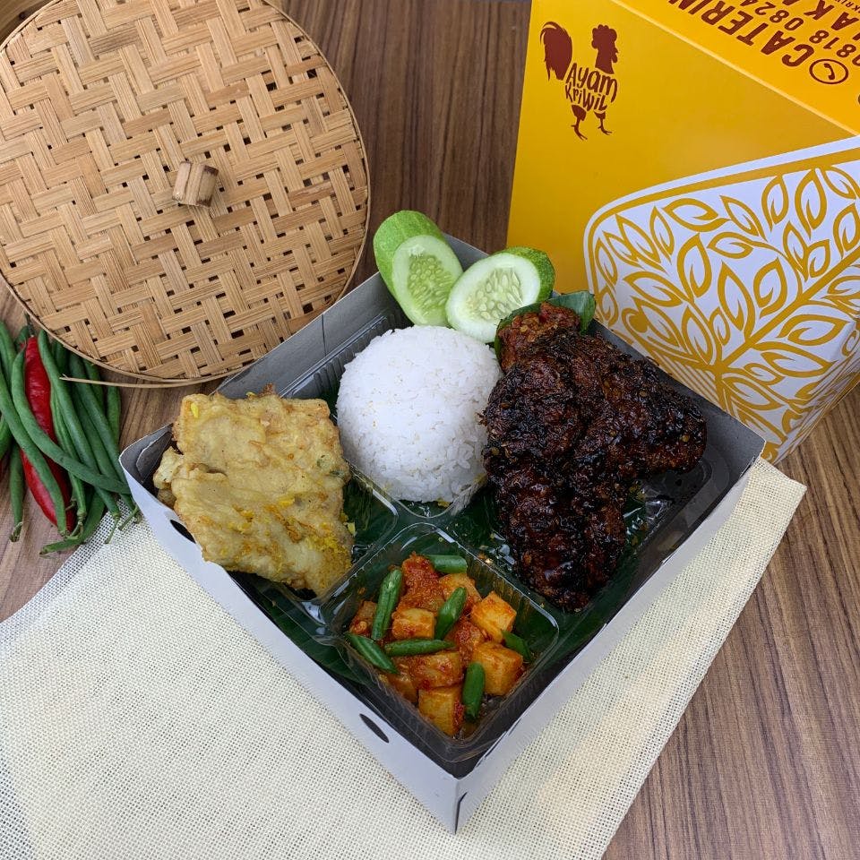 Kulina Catering Harian Jakarta Nasi Kotak Ayam Bakar Jimbaran